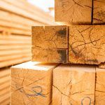 Stack of hardwood posts | Featured image for the Hardwood Timber page for Versace Timbers
